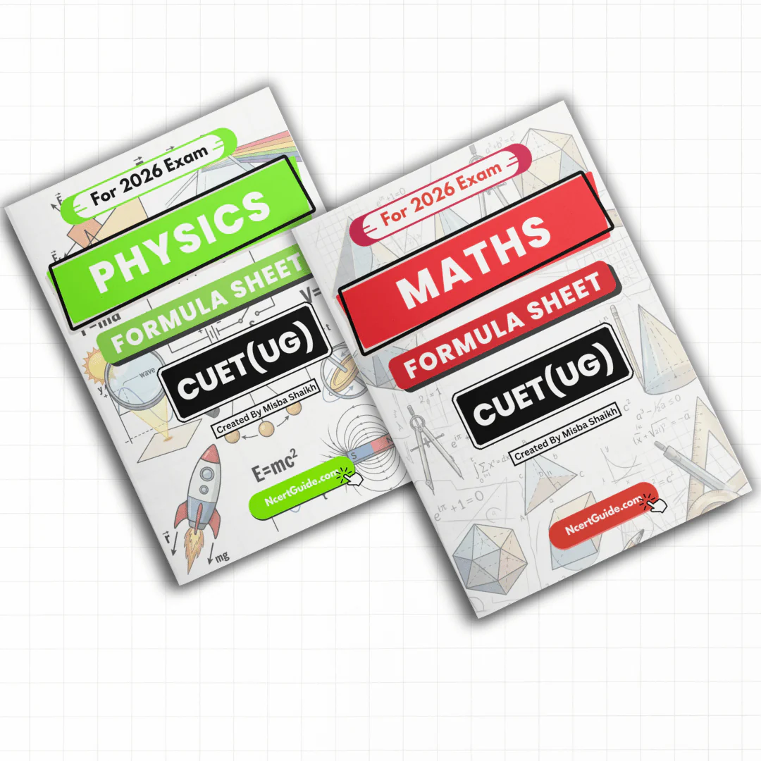 CUET Maths Formula Sheet 2026 - Image 7